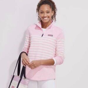 Vineyard Vines dream cloth shep shirt XL Pink Stripe